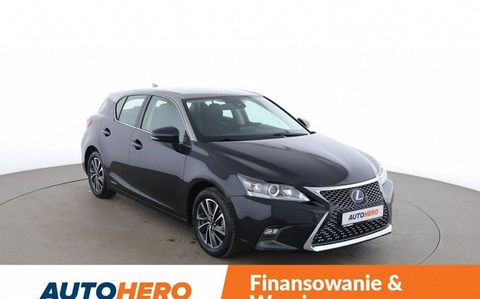 Lexus CT cena 79600 przebieg: 104795, rok produkcji 2018 z Kalisz Pomorski małe 379